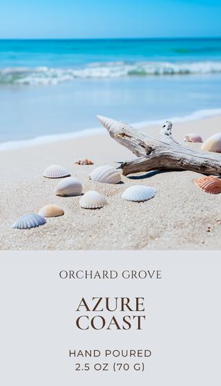 Azure Coast Soy Wax Melts – 6 Cube Clamshell