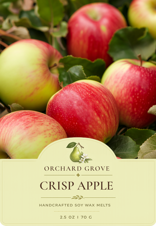 Crisp Apple Soy Wax Melts – 6 Cube Clamshell