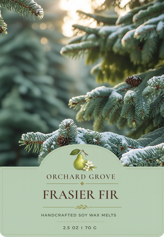 Fraser Fir Soy Wax Melts – 6 Cube Clamshell