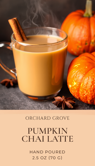 Pumpkin Chai Latte Soy Wax Melts – 6 Cube Clamshell