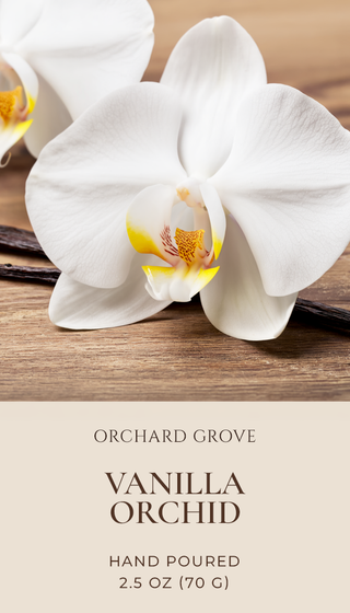 Vanilla Orchid Soy Wax Melts – 6 Cube Clamshell